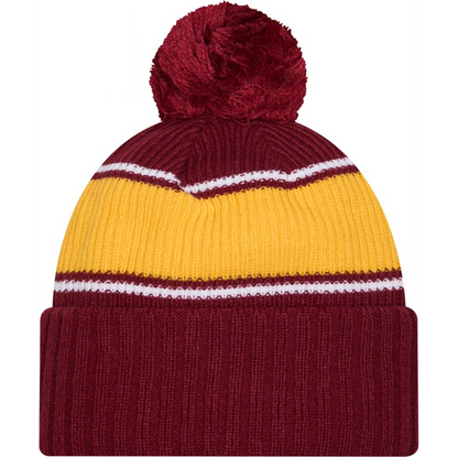 Iowa State Cyclones Adult Knit Pom Red/Gold Beanie