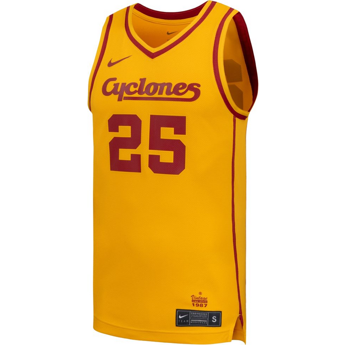 Iowa State Cyclones Basketball Jersey Nike Replica #25