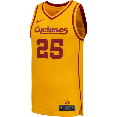 Iowa State Cyclones Basketball Jersey Nike Replica #25