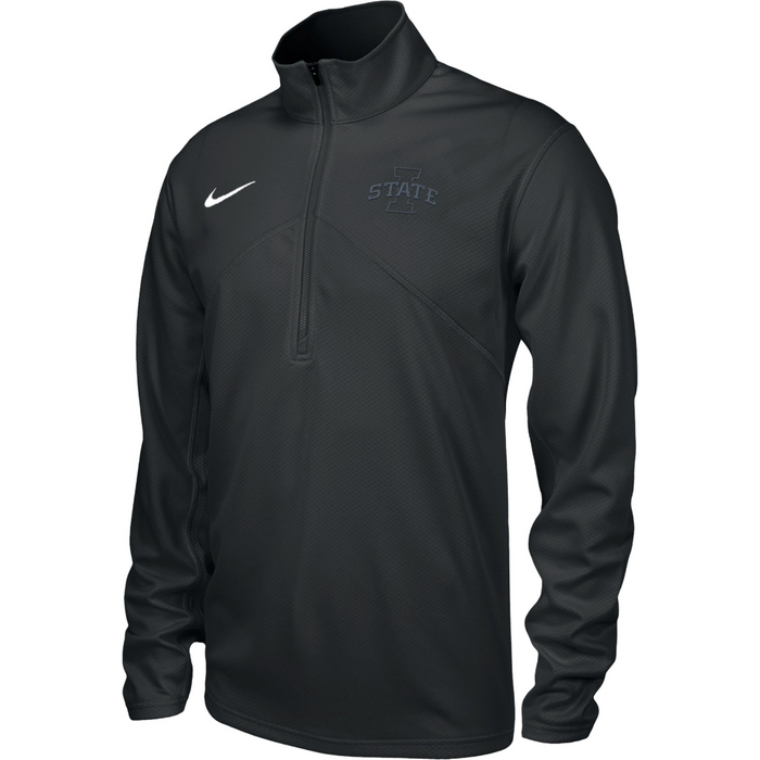 Iowa State Cyclones Nike Black Out 1/2 Zip