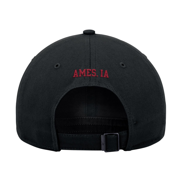 Iowa State Cyclones Black Stripe Nike Club Hat