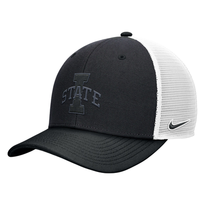 Iowa State Cyclones Black/White Trucker Cap