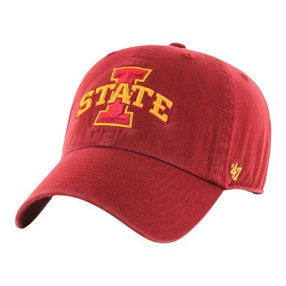Iowa State Cyclones Classic Red Logo Adjustable Hat