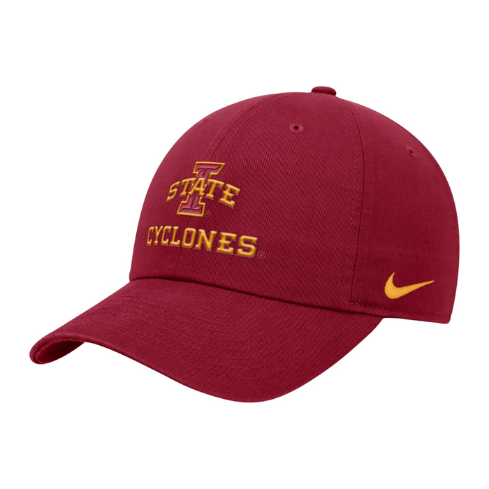 Iowa State Cyclones Nike Club Cap Red/White Adjustable