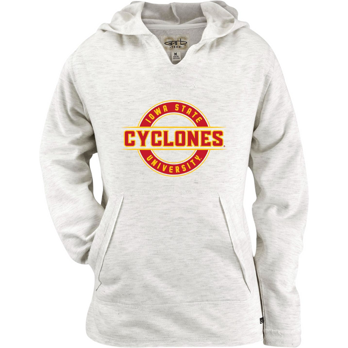 Iowa State Cyclones Grey Circle Logo Youth Hoodie