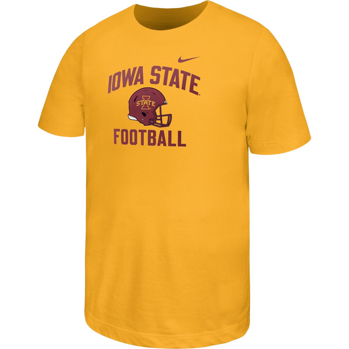 Iowa State Cyclones Nike Helmet Youth Short Sleeve T-Shirt