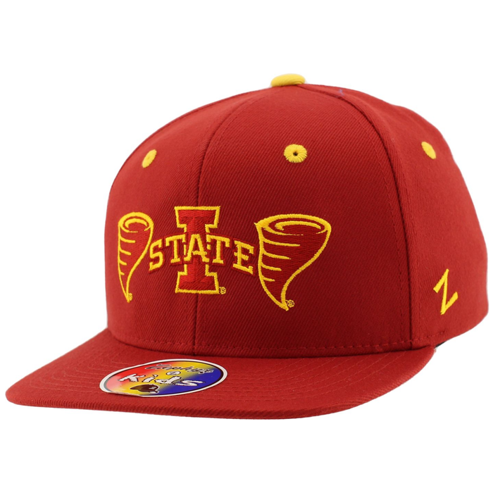 Iowa State Cyclones Kids Red Snapback Hat