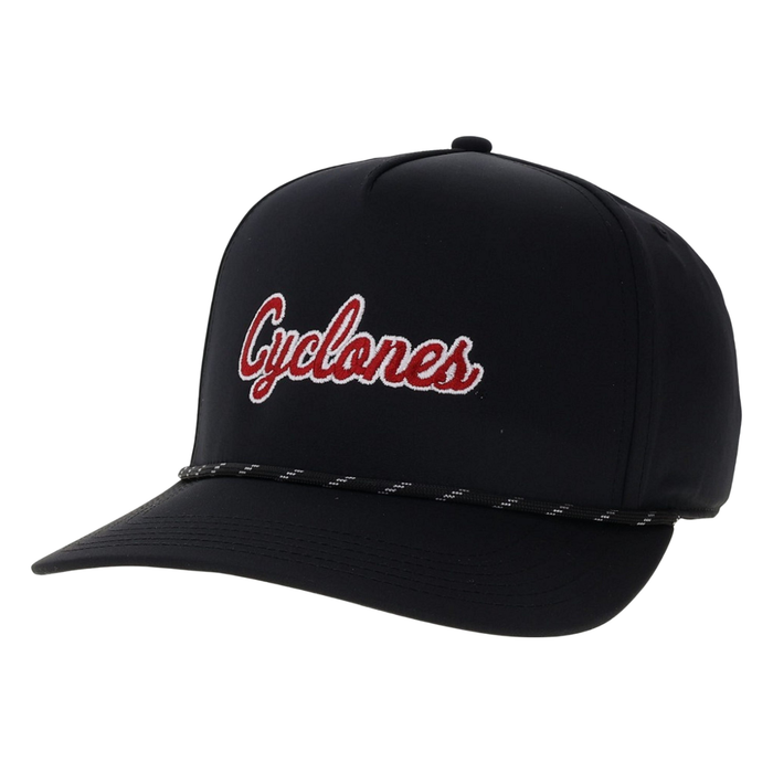 Iowa State Cyclones Legacy Black Script Rope Hat