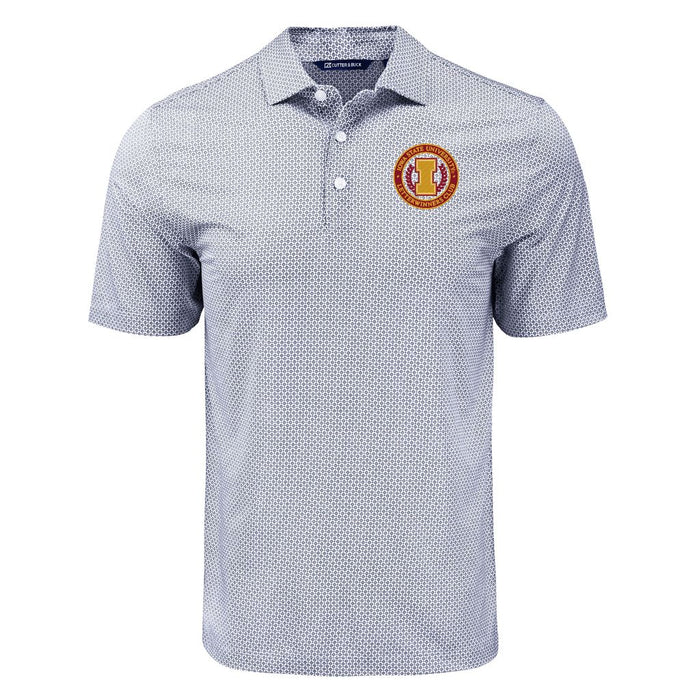 Iowa State Cyclones Letterwinner's Club Diamond Dot Print Polo