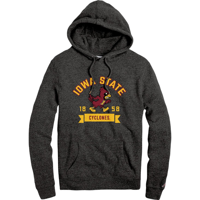 Iowa State Cyclones Vintage Cy Men's Black Hoodie