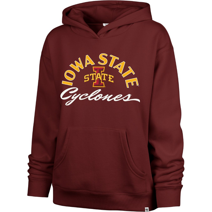 Iowa State Cyclones Women's Red Script Hoodie