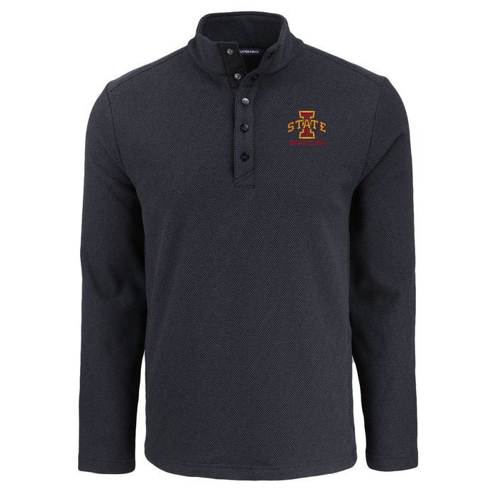 Iowa State Cyclones Wrestling Hunts Point Fleece Snap Pullover