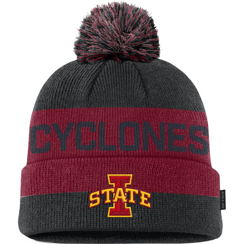 Iowa State Cyclones Nike Youth Cuffed Pom Beanie
