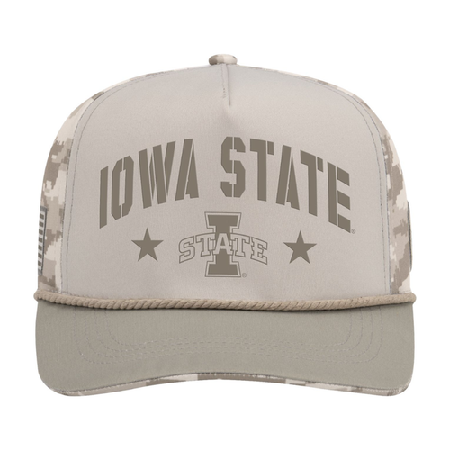 Iowa State Hat Camo OHT Rope Adjustable