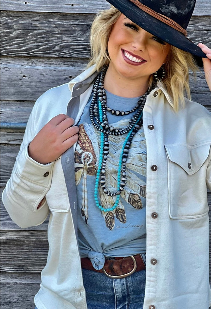 Ivory Shacket