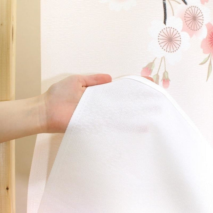Japanese Cherry Blossom Noren 85 x 150 cm (33.5’’ x 59’’)