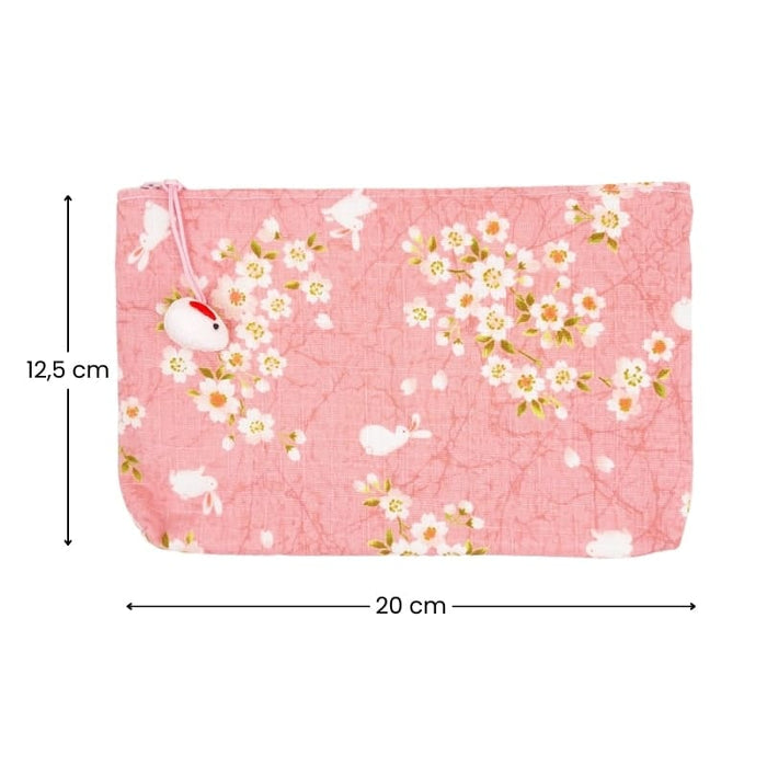 Japanese Clutch – Usagi Sakura Pink