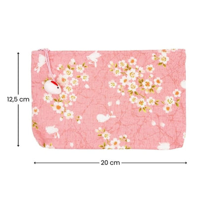 Japanese Clutch – Usagi Sakura Pink