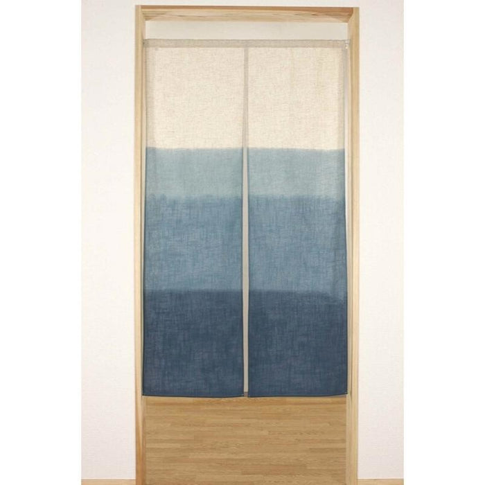 Japanese Noren Curtain Indigo 85 x 150 cm (33.5’’ x 59’’)