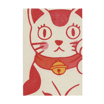 Japanese Postcard – Maneki Neko