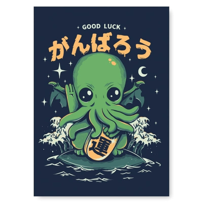 Japanese Poster - Good Luck A3