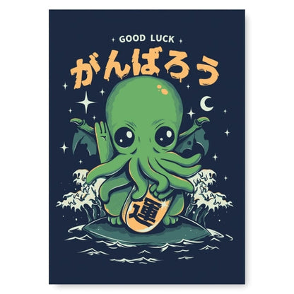 Japanese Poster - Good Luck A3
