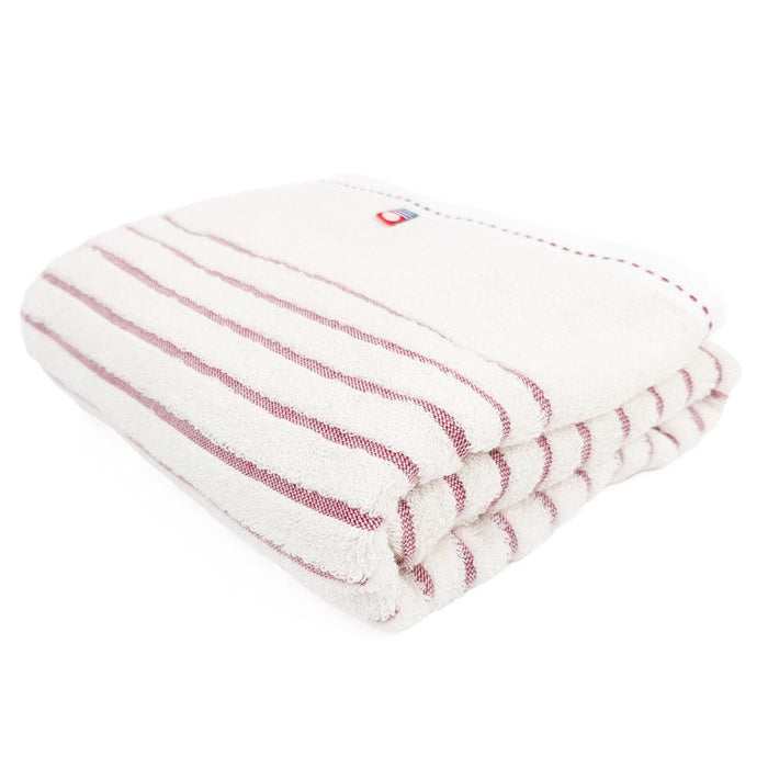 Japanese Towel - Red Striped