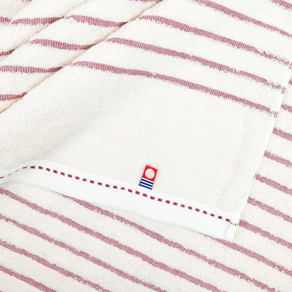 Japanese Towel - Red Striped