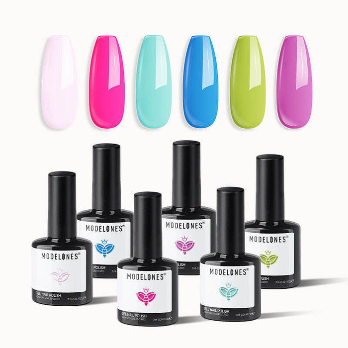Jelly Beans Gel Polish Set MODELONES #jelly-beans