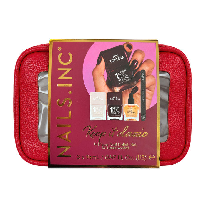 Keep It Classic Mani Set - 1-Step Gel It's Topless