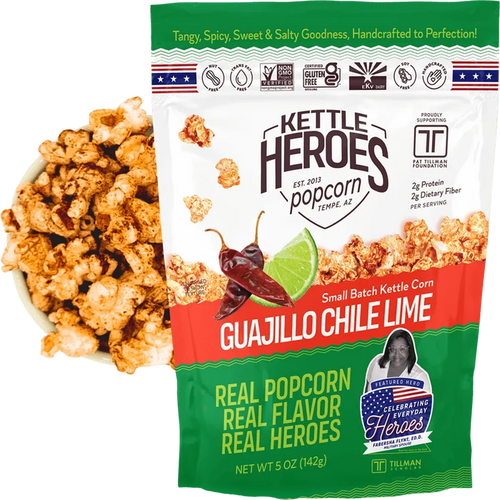 Kettle Heroes - Guajillo Chile Lime Popcorn