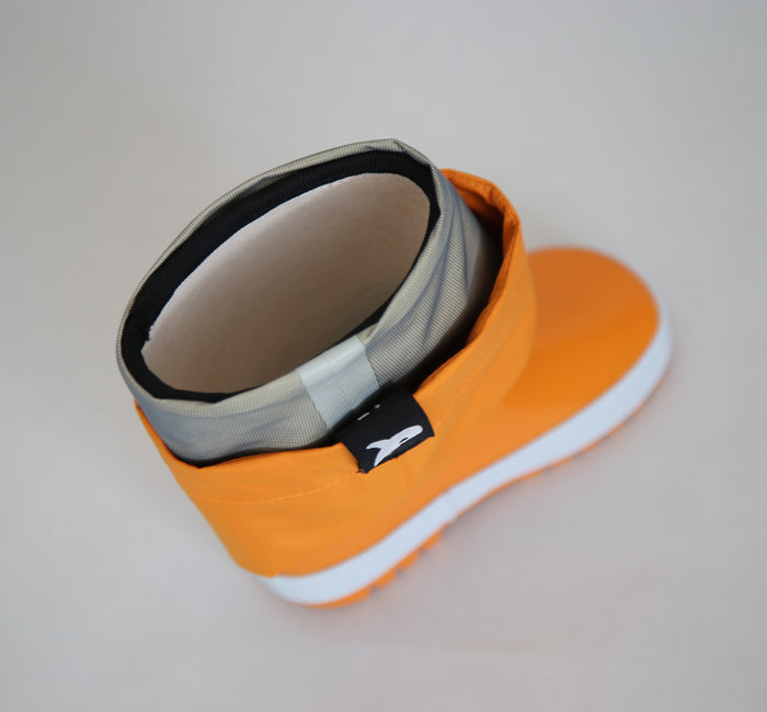 Kids Rain Boots with Above‑Knee Waders – Cheddar