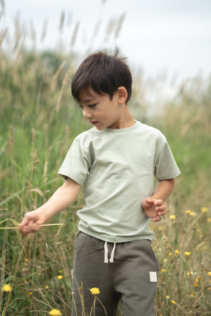 Kids T-Shirt- Organic Cotton – Sage