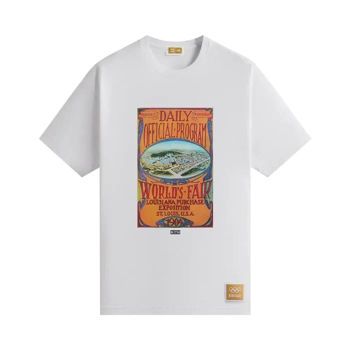 Kith Olympics Heritage St. Louis 1904 Vintage Tee (White)