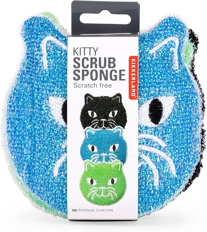 Kitty Scrub Sponge