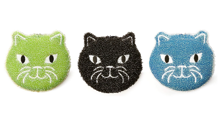 Kitty Scrub Sponge