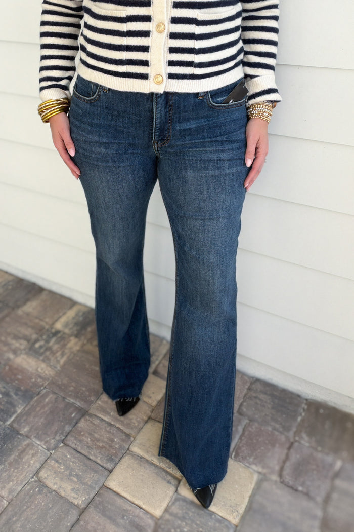 KUT: STELLA HIGH RISE With Raw Hem - INTRIGUING - B Social Boutique