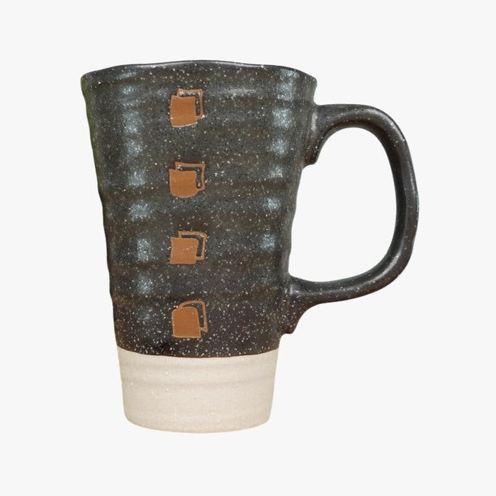 Large Japanese Mug - Black
