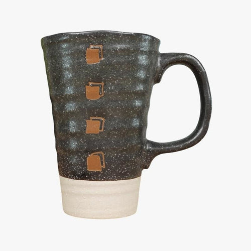 Large Japanese Mug - Black