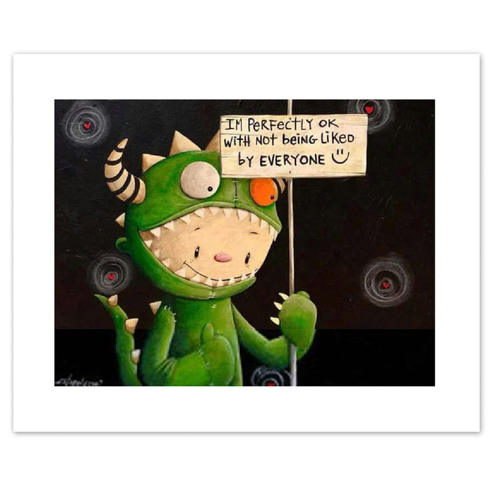 Fabio Napoleoni Letting Me be Me Open Edition Paper Giclee