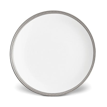 L'Objet  Soie Tressée Platinum Dinner Plate - RSVP Style