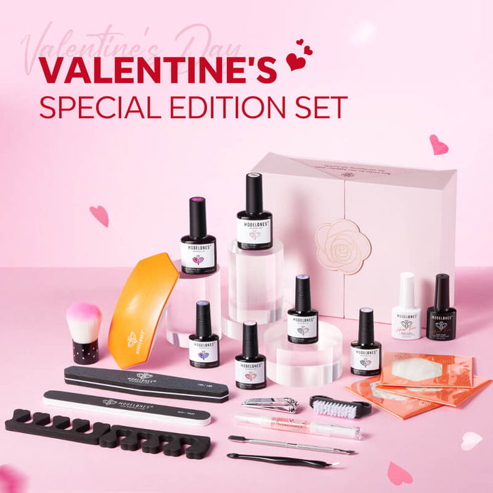 Love Struck - 22Pcs 6 Colors Valentine's Day Limited Gel Polish Kit Gel Polish Kit MODELONES #