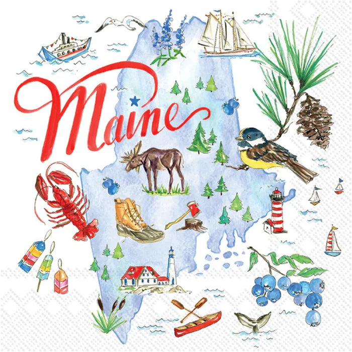 Maine Cocktail Napkins