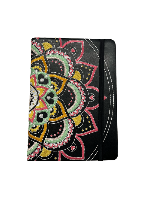 Mandala Embroidery Journal