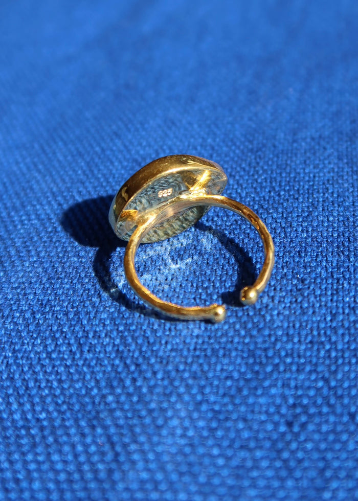 Mati Murano Glass Ring (Adjustable) - 2 Colors