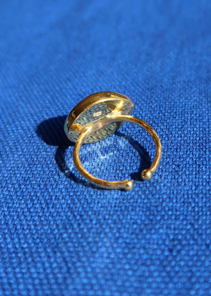 Mati Murano Glass Ring (Adjustable) - 2 Colors
