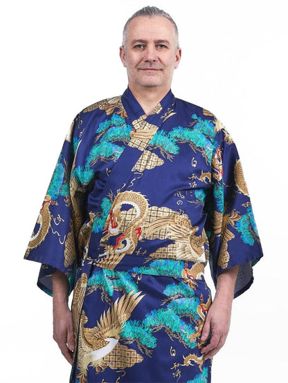 Men’s Japanese Kimono – Ryū & Washi One Size