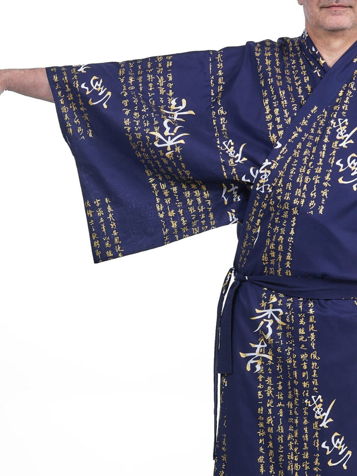 Men’s Yukata Kimono – Kanji