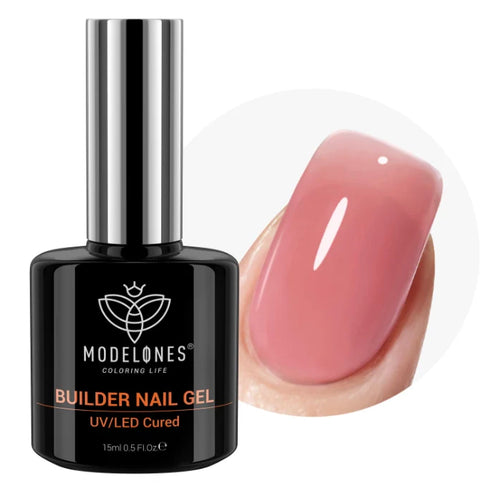 modelones Builder Nail Gel Blush Berry