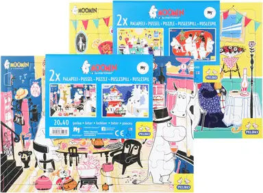 Moomin Puzzle 20 & 40 Pieces A4, Various Styles - Soposopo